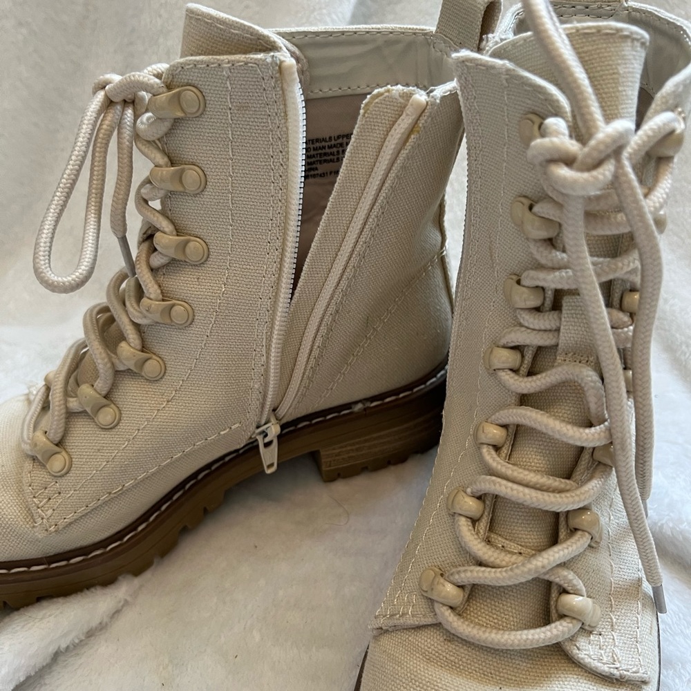 Universal Thread Canvas Combat Boots - image 1